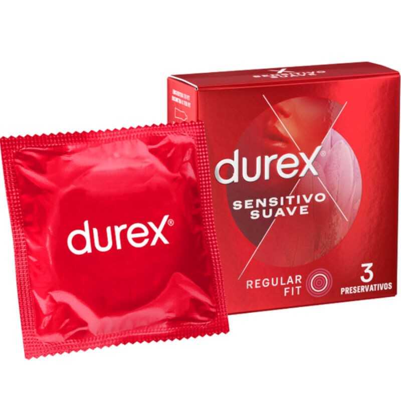 DUREX - SUAVE E SENSÍVEL 3 UNIDADES DUREX - SUAVE E SENSÍVEL 3 UNIDADES