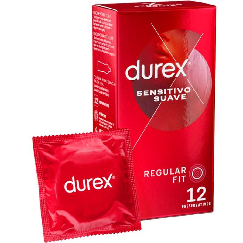 DUREX - SUAVE E SENSÍVEL 12 UNIDADES DUREX - SUAVE E SENSÍVEL 12 UNIDADES