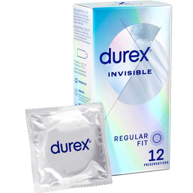 DUREX - INVISIBLE EXTRA THIN 12 UNITS DUREX - INVISIBLE EXTRA THIN 12 UNITS