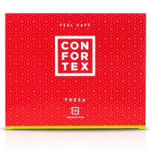 CONFORTEX - CONDOM DE MORANGO 144 UNIDADES