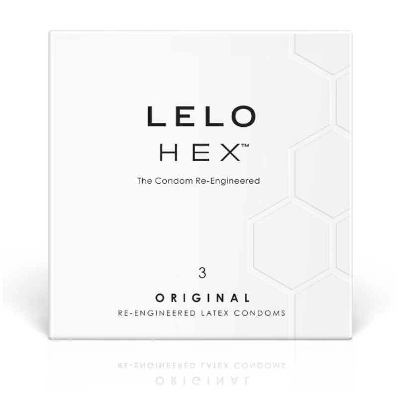 LELO - HEX KONDOMBOX 3 EINHEITEN