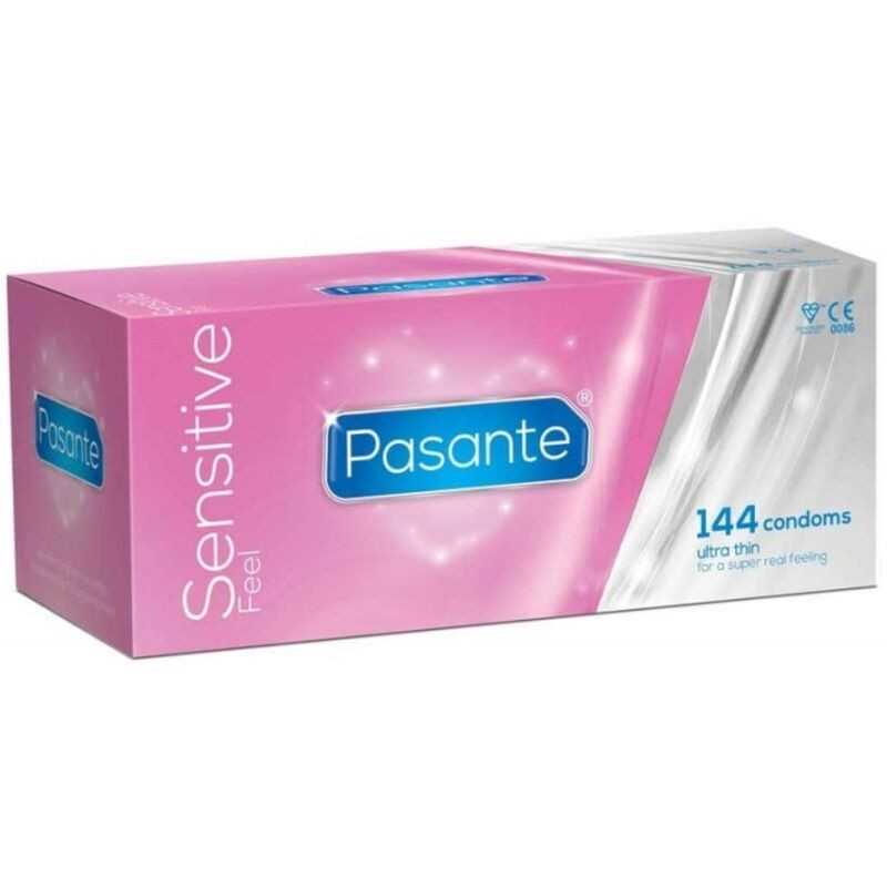 PASANTE - DE PRESERVATIVOS ULTRAFINOS SENSÍVEIS 144 UNIDADES PASANTE - DE PRESERVATIVOS ULTRAFINOS SENSÍVEIS 144 UNIDADES