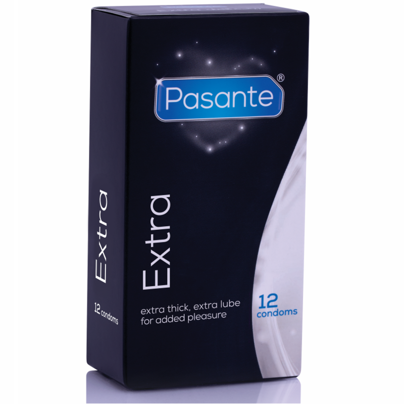 PASANTE - PRESERVATIVO EXTRA EXTRA GROSSO DE 12 UNIDADES