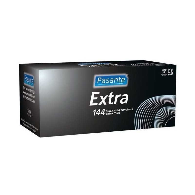 PASANTE - PRESERVATIVO EXTRA EXTRA GROSSO DE 144 UNIDADES PASANTE - PRESERVATIVO EXTRA EXTRA GROSSO DE 144 UNIDADES