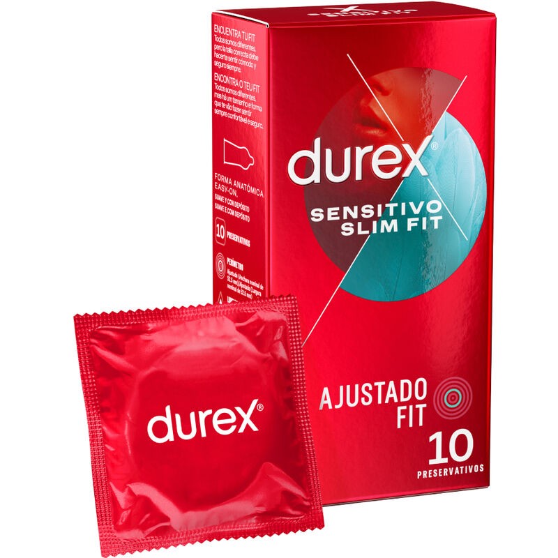 DUREX - SENSITIVO SLIM FIT 10 UNITS