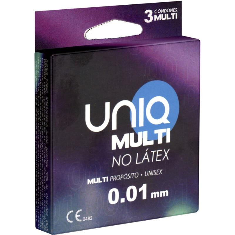 UNIQ - MULTI LATEXFREIE KONDOME 3 EINHEITEN