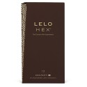 LELO - PRÉSERVATIFS HEX RESPECT XL PAQUET DE 12