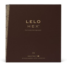 LELO - HEX KONDOME RESPECT XL 36 PACK