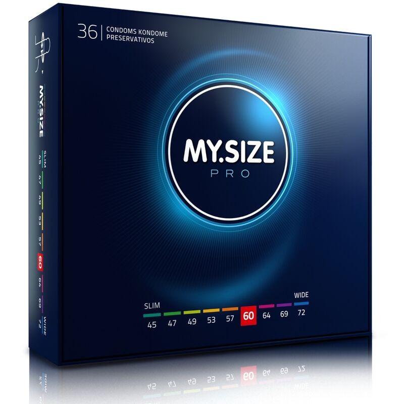 MY SIZE - PRO CONDOMS 60 MM 36 UNITS