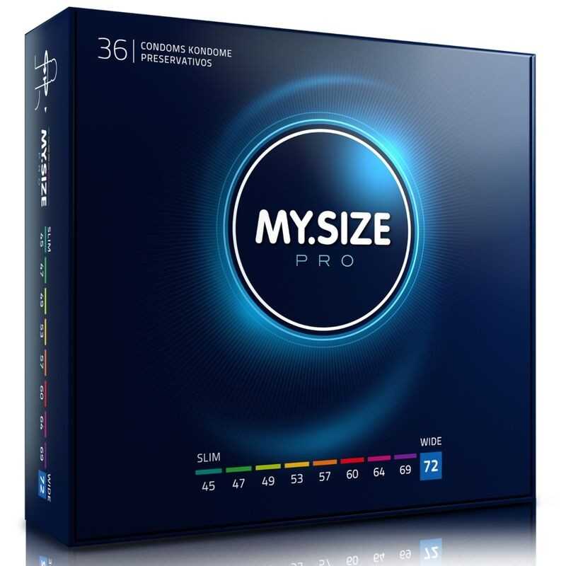 MY SIZE - PRO PRÉSERVATIFS 72 MM 36 UNITÉS MY SIZE - PRO PRÉSERVATIFS 72 MM 36 UNITÉS