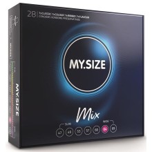 MY SIZE - MIX CONDOMS 64 MM 28 UNITS