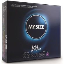 MY SIZE - MIX CONDOMS 69 MM 28 UNITS