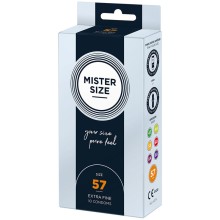 MISTER SIZE - PRESERVATIVO TAMANHO L 57 MM (10 UNIDADES)