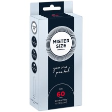 MISTER SIZE - CONDOM SIZE XL 60 MM (10 UNITS)