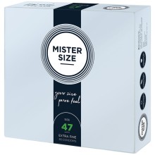 MISTER SIZE - PRÉSERVATIFS TAILLE XS 47 MM (36 UNITÉS)