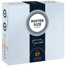 MISTER SIZE - PRÉSERVATIF TAILLE L 57 MM (36 UNITÉS)