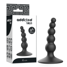 ADDICTED TOYS - ANAL SEXUELLER STECKER 10 CM SCHWARZ