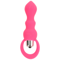 OHMAMA - ANALSTIMULATOR MIT VIBRATION 9 CM ROSA