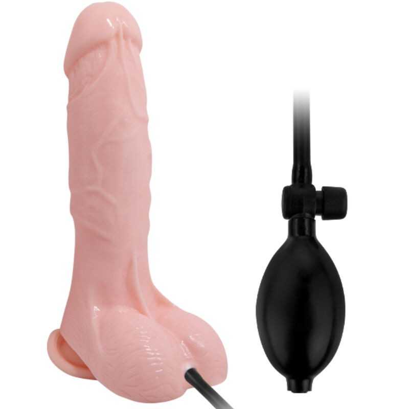 BAILE - DILDO REALISTA INFLÁVEL COM VENTOSA 15 CM BAILE - DILDO REALISTA INFLÁVEL COM VENTOSA 15 CM