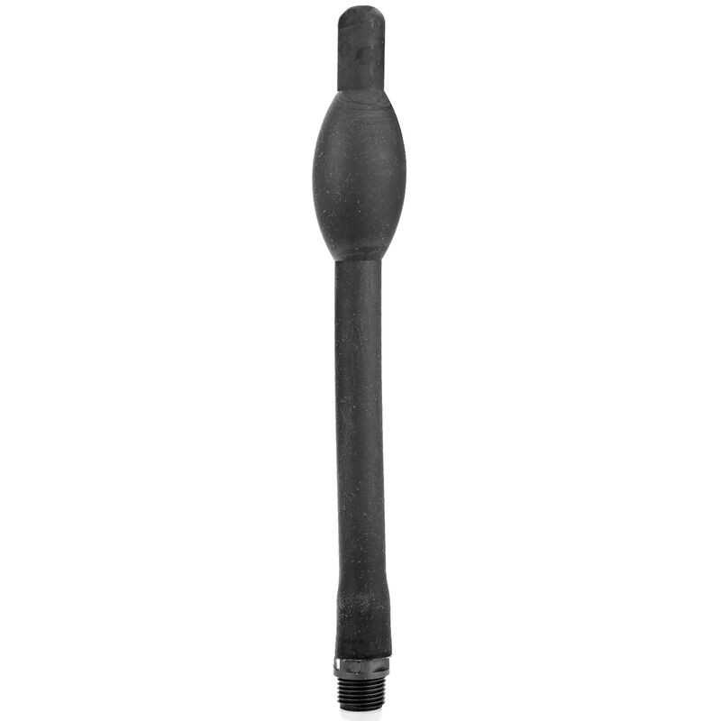 ALL BLACK - DUSCHE ANAL KLAPPBARES SILIKON 27 CM