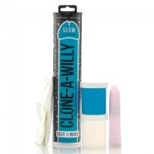 CLONE A WILLY - CLONATORE DEL PENE LUMINESCENTE BLU CON