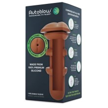 AUTOBLOW - AI ANUS SLEEVE BROWN