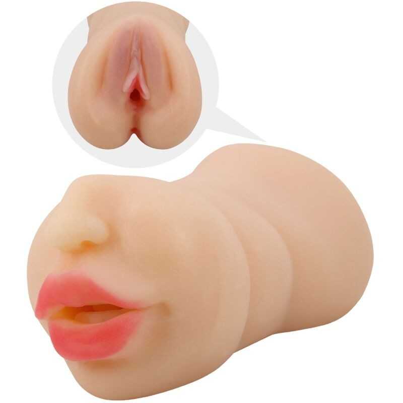CRAZY BULL - ZOEY VAGINAFÖRMIGER MASTUBADOR MIT DOPPELTEM