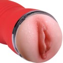 ARMONY - DOUBLE VAGINA MOUTH RED MASTURBATOR