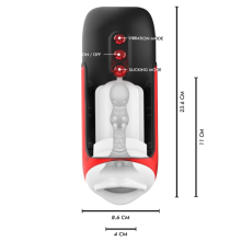 JAMYJOB - MASTURBATEUR BOUCHE AUTOMATIQUE BLAZE 5 MODES