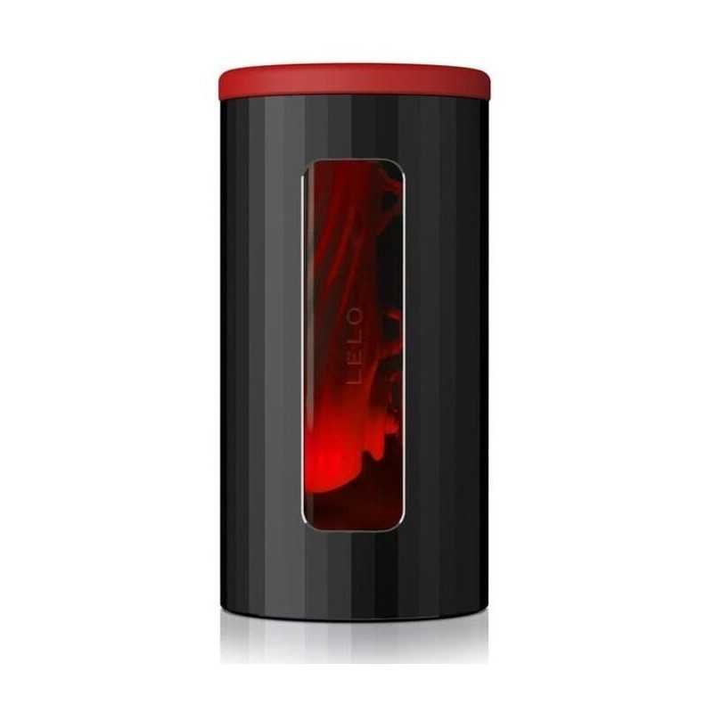 LELO - MASTURBADOR F1S V2 COM TECNOLOGIA SDK VERMELHO - PRETO