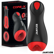 JAMYJOB - CORE-X AUTOMATISCHER MASTURBATOR 5 SAUGBAND VIBRATIONSMODI