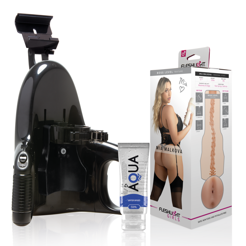 FLESHLIGHT - MIA MALKOVA BOSS LEVEL + LANCIO UNIVERSALE +