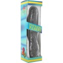 SEVEN CREATIONS - VINYL P-FORM VIBRATOR SCHWARZ PENIS 20 CM