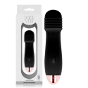 DOLCE VITA - AUFLADBARER VIBRATOR DREI SCHWARZ 7 GESCHWINDIGKEIT