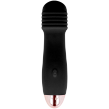 DOLCE VITA - AUFLADBARER VIBRATOR DREI SCHWARZ 7 GESCHWINDIGKEIT