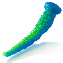 EPIC - SCYLLA FLUORESZIERENDER DÜNNER TENTAKEL-DILDO, GROSSE