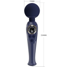 PRETTY LOVE - SKYLER VIBRATOR STAB BLAU