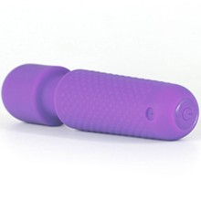 ARMONY - YOUR MAGIC MASSAGER VIBRATOR WIEDERAUFLADBAR 10 VIBRATIONEN STAB PUNKTE LILA