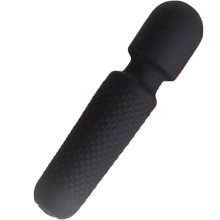 ARMONY - YOUR MAGIC MASSAGER VIBRATOR RECHARGEABLE 10 VIBRATIONS WAND DOTS BLACK