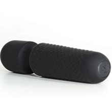 ARMONY - YOUR MAGIC MASSAGER VIBRATOR RECHARGEABLE 10 VIBRATIONS WAND DOTS BLACK