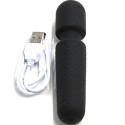 ARMONY - YOUR MAGIC MASSAGER VIBRATOR WIEDERAUFLADBAR 10 VIBRATIONEN STAB PUNKTE SCHWARZ