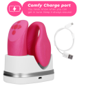 WE-VIBE - CHORUS VIBRATOR FOR COUPLES WITH SQUEEZE CONTROL PINK