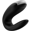 SATISFYER - VIBRADOR DOUBLE FUN PARTNER PRETO