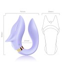 ARMONY - FOX VIBRATOR FOR COUPLES REMOTE CONTROL PURPLE