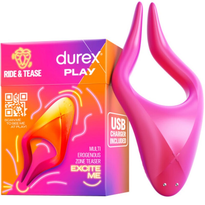 DUREX - BRINQUEDO MULTI-ESTIMULADOR RIDE TEASE