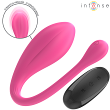 INTENSE - JANICE VIBRADOR U DUPLA ESTIMULAÇÃO 10 VIBRAÇÕES ROSA