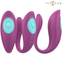 INTENSE - ANNIE VIBRADOR EM FORMA DE U E ESTIMULADOR ROXO