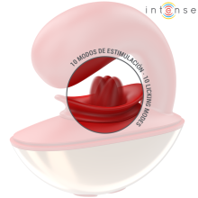 INTENSE - MARIAH VIBRATOR STIMULATOR IN U-FORM 10 VIBRATIONEN ROT