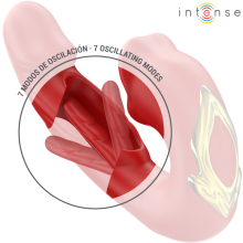 INTENSE - NATHY DOPPELVIBRATOR MIT MULTIFUNKTIONS-STIMULIERENDEM MUND ROT