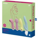 SATISFYER - MARVELOUS FOUR VIBRATOR AIR PULSE SET